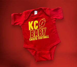 KC Baby onsie - Red