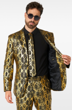Load image into Gallery viewer, Opposuits Men&#39;s Suit - Black and Gold