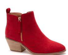 Load image into Gallery viewer, Spooctacular Booties - Red Suede