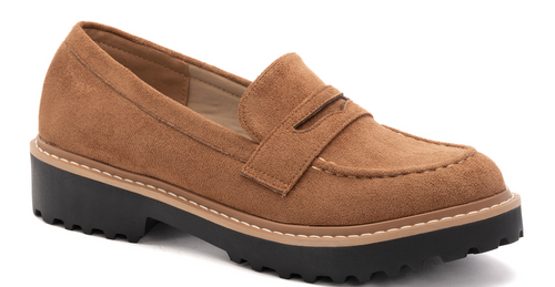 Boost Chunky Loafer - Tabaco Suede