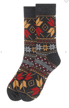 Load image into Gallery viewer, Men&#39;s Vintage Winter Pattern Novelty Socks