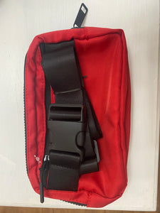 Solid Belt Bag - Red
