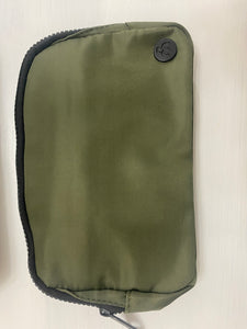 Solid Belt Bag - Olive