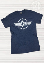 Load image into Gallery viewer, Top Dad Tee- Navy
