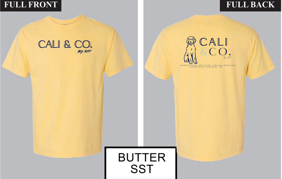 Cali & Co. Classic T-Shirt -Butter
