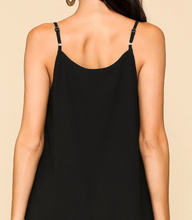 Load image into Gallery viewer, Dress Up Cami -Black