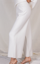 Load image into Gallery viewer, Lux Ankle Length Wide Leg Pant-Ivory