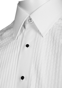 Men's Tuxedo Shirt with Laydown Collar