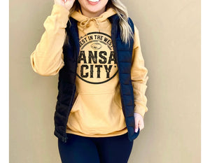 Best in the West Hoodie- Gold