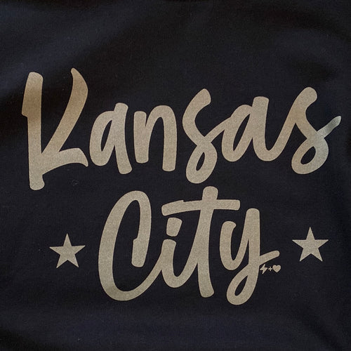 Kansas City Crewneck Sweatershirt- Black