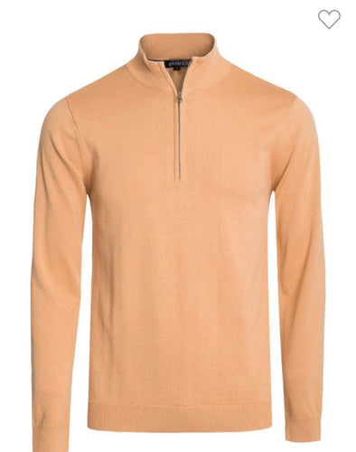 Men’s Lux Pullover Sweater -Wheat